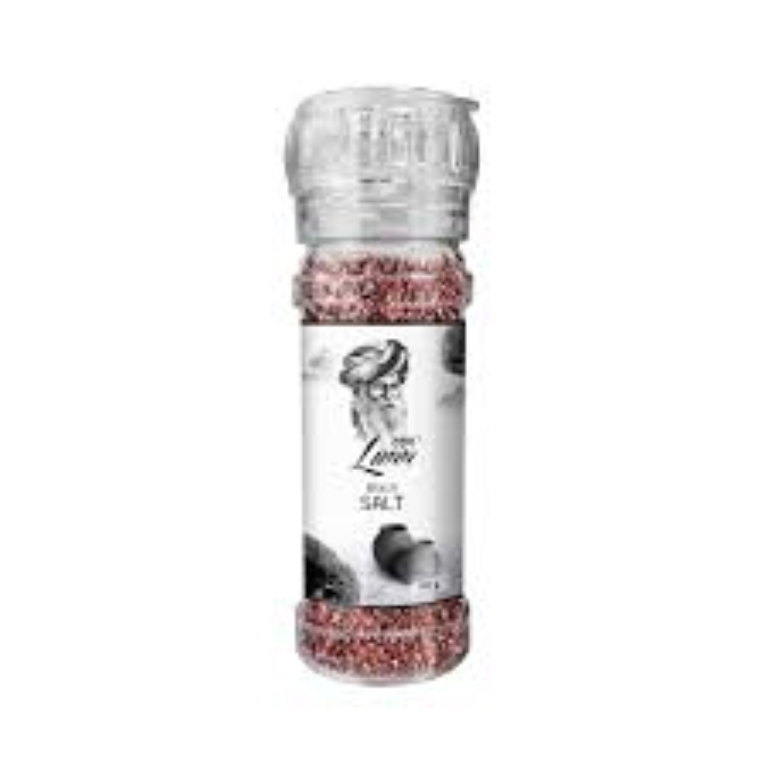 LUNN GRINDER BLACK SALT 100G